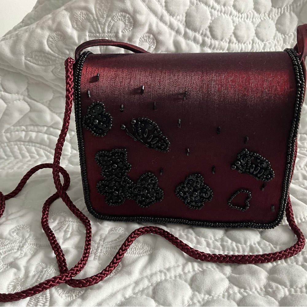 Evening Satin Clutch